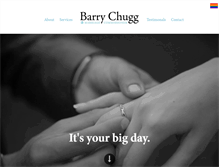 Tablet Screenshot of barrychugg.ca